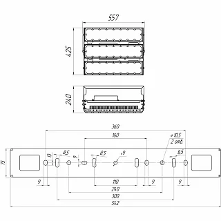 Прожектор VL-PRIME G 200-03-К10-5К (90RA)